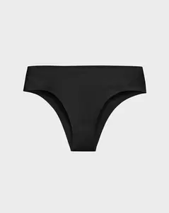 Black Cheeky Seamless Panty