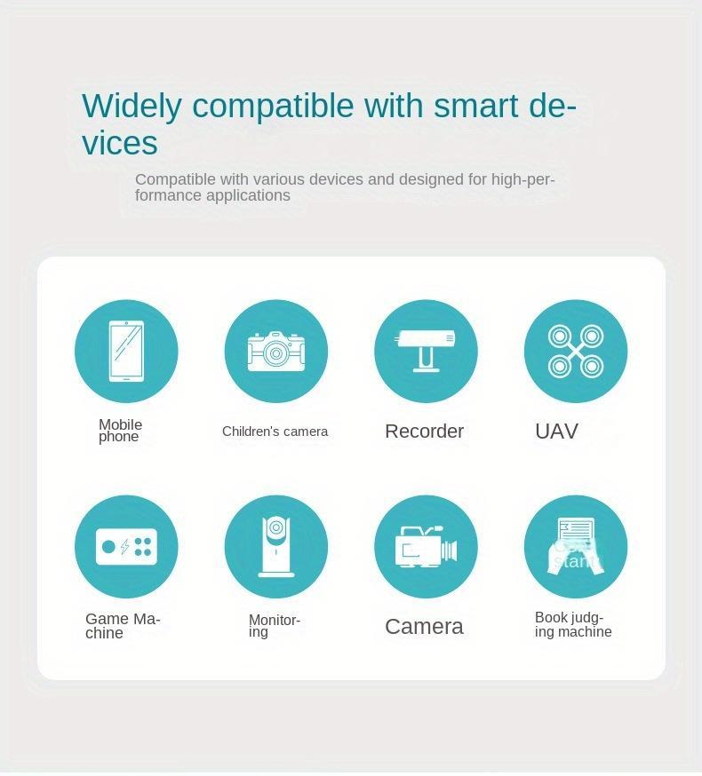 Micro SD Card-High-Speed Storage for Camera, game machine, Digital Cameras.Security Cameras, Smartphones, GoPRO, Drones，Affordable Accessories