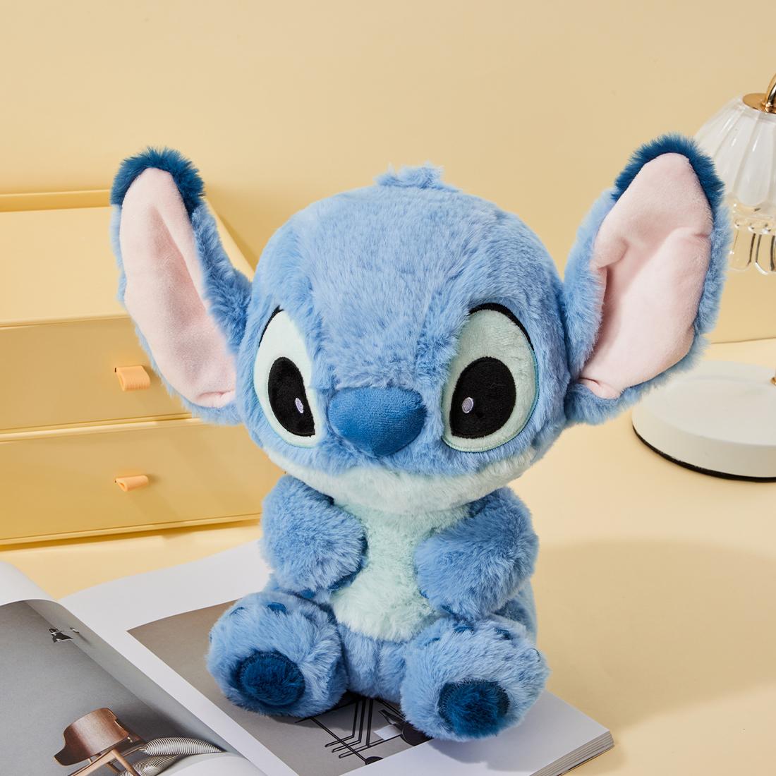 【New Year's gift】MINISO Disney Lilo & Stitch Collection Sitting Figure Stitch Plush Doll -  Premium Quality Stitch Stuff For Disney Fans Surprise Presents For Kid, Halloween gift
