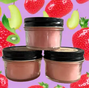 4 oz Wickless Jelly Jar Candle-Juicy Watermelon