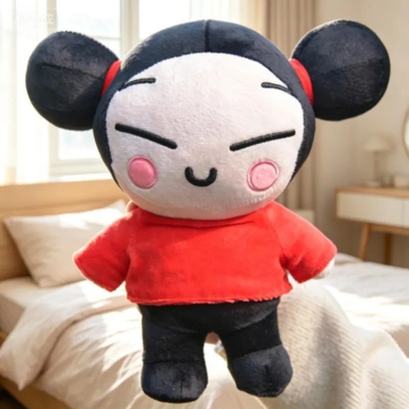 Hot 25cm Pucca Garu Couple Plush Doll Cute Korean Cartoon Stuffed Toy Soft Kawaii Doll Lovers Wedding Gift Home Sofa Decoration