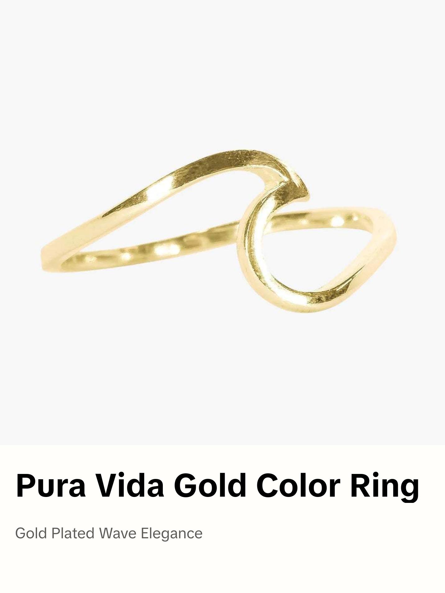 PURA VIDA - Wave Ring