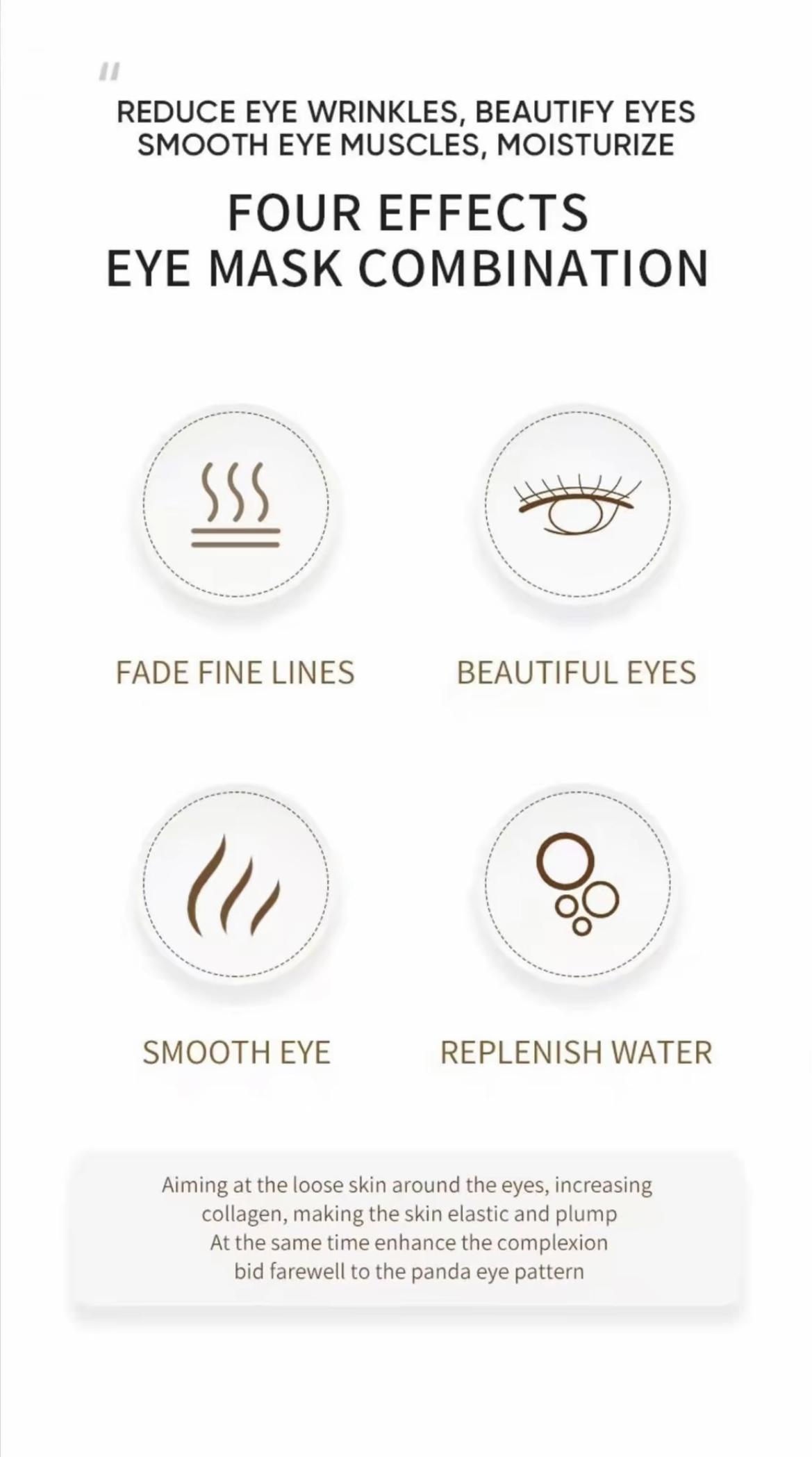 Avocado Moisturizing Collagen Eye bagMask,60pcs/set Under Eye Mask, Eye Care Product for Dark Eye Bags, Skin Care  Gift Moisturizer Hydrating Comfort