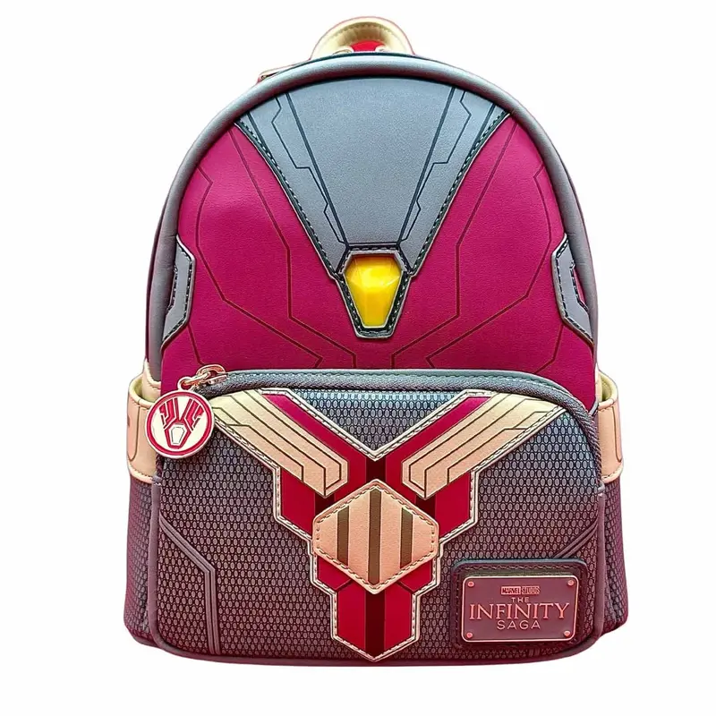 Avenger Red Mini Backpack with Metallic Accents Loungefly Marvel Metallic Doctor Strange Cosplay Mini  main image 4