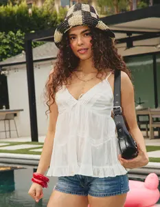 FULL TILT Womens Babydoll Top