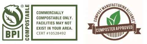 [500 -1,000 pcs] Karat Earth 6"/7"/9"/10" PFAS Free Compostable Bagasse Round Plates, Natural