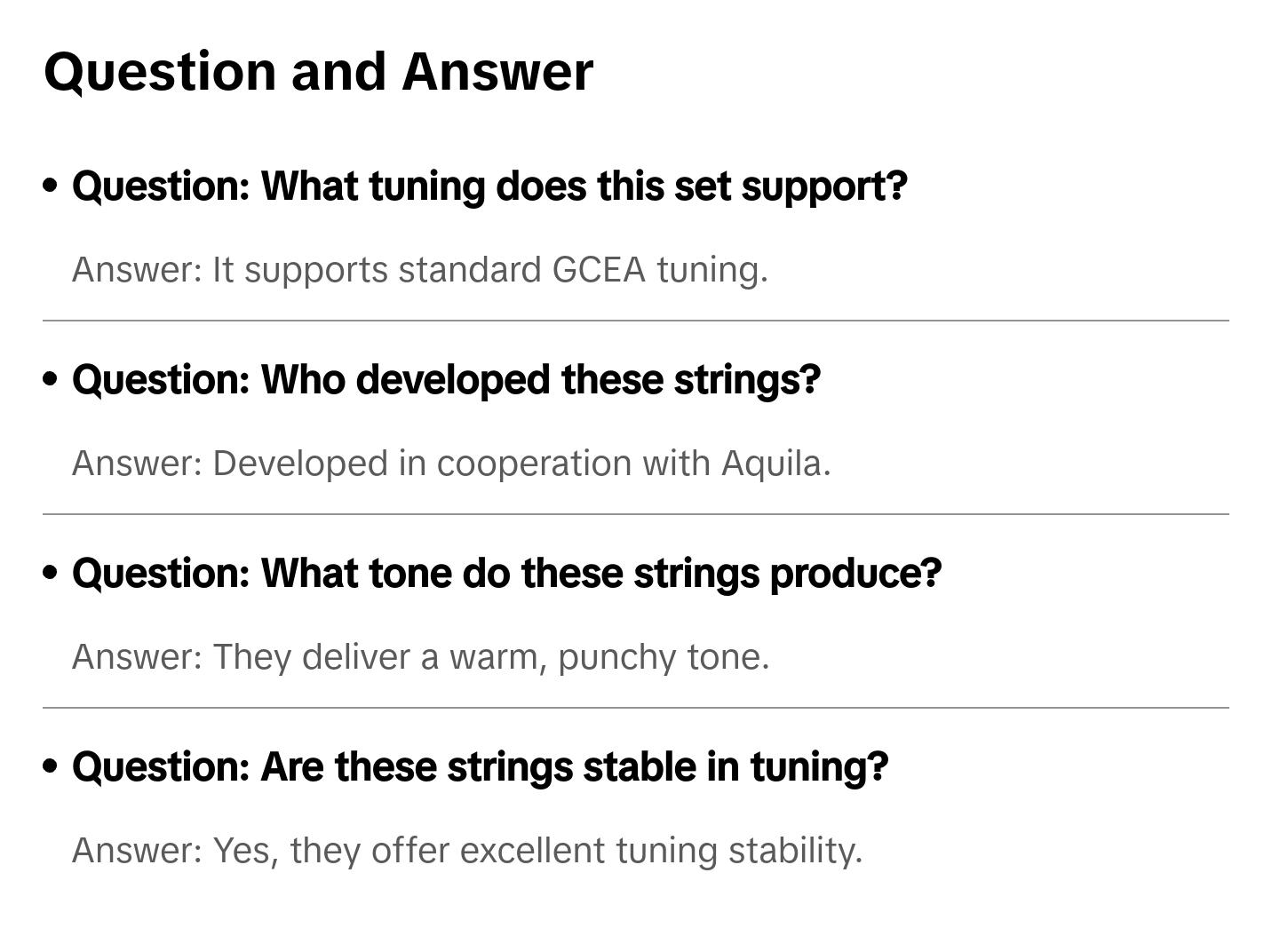 D'Addario Set Tenor Nyltech 6-String Ukulele