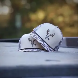 Deer Skull - AF Old School Camo Rope Hat