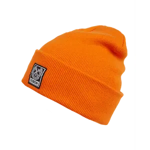 Hi Vis Ribbed Beanie - Orange
