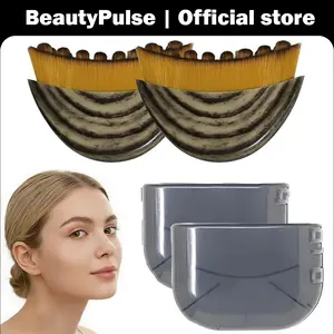 【BUY 1 GET 1 FREE】Lymphatic Contour Face Brush for Jaw & Cheek Contouring Dry Brush Massager for Lymphatic Drainage & Facial Tension Relief Ergonomic Shape Fits Facial Curves Perfectly Daily Beauty Massage Tool