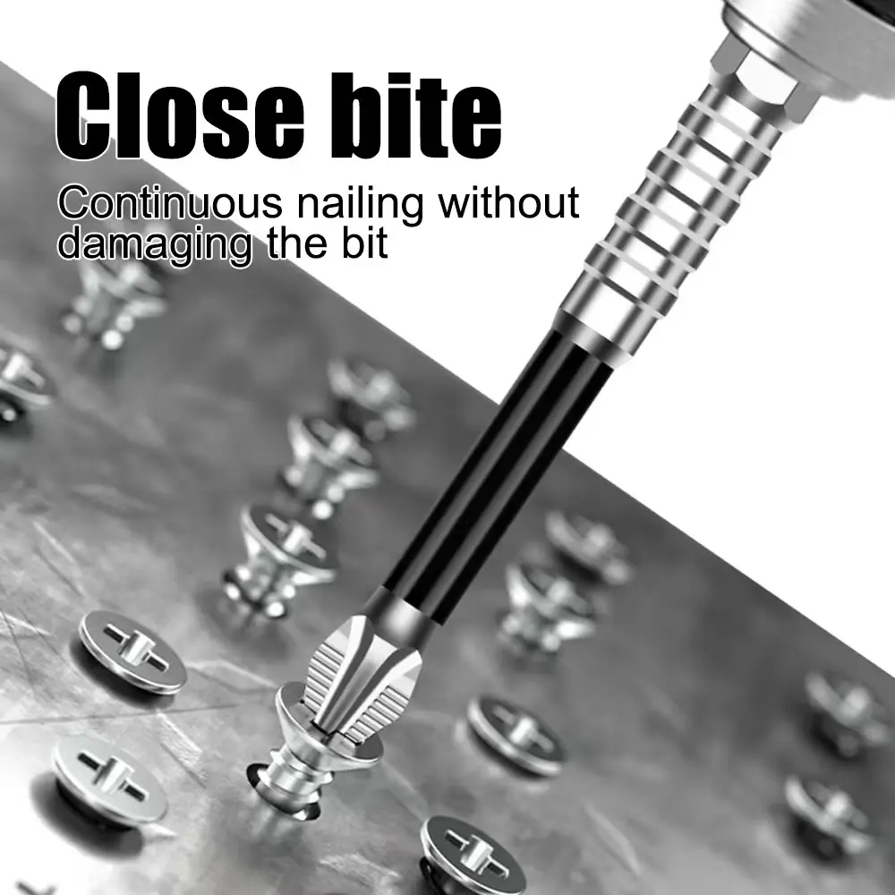 K5Anti-Slip BitStrong MagnetPhillips Head for Handheld Drills/Electric Screwdrivers High Hardness with Set Driver Impact drillbit magnetic screwdriver bit cross non-slip excavator tools titanium alloy driver bit screwdriver set precision lmpact sickle