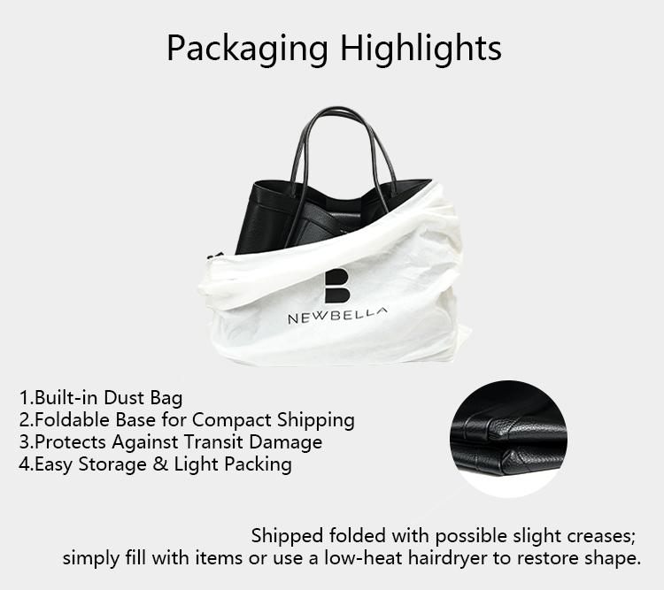 NewBella  Kelly Large Size 2 Pcs Set Tote Bag, PU Material, Magnetic Closure, office Daliy casual style Luxury,dealsforyoudays,FallFreshness