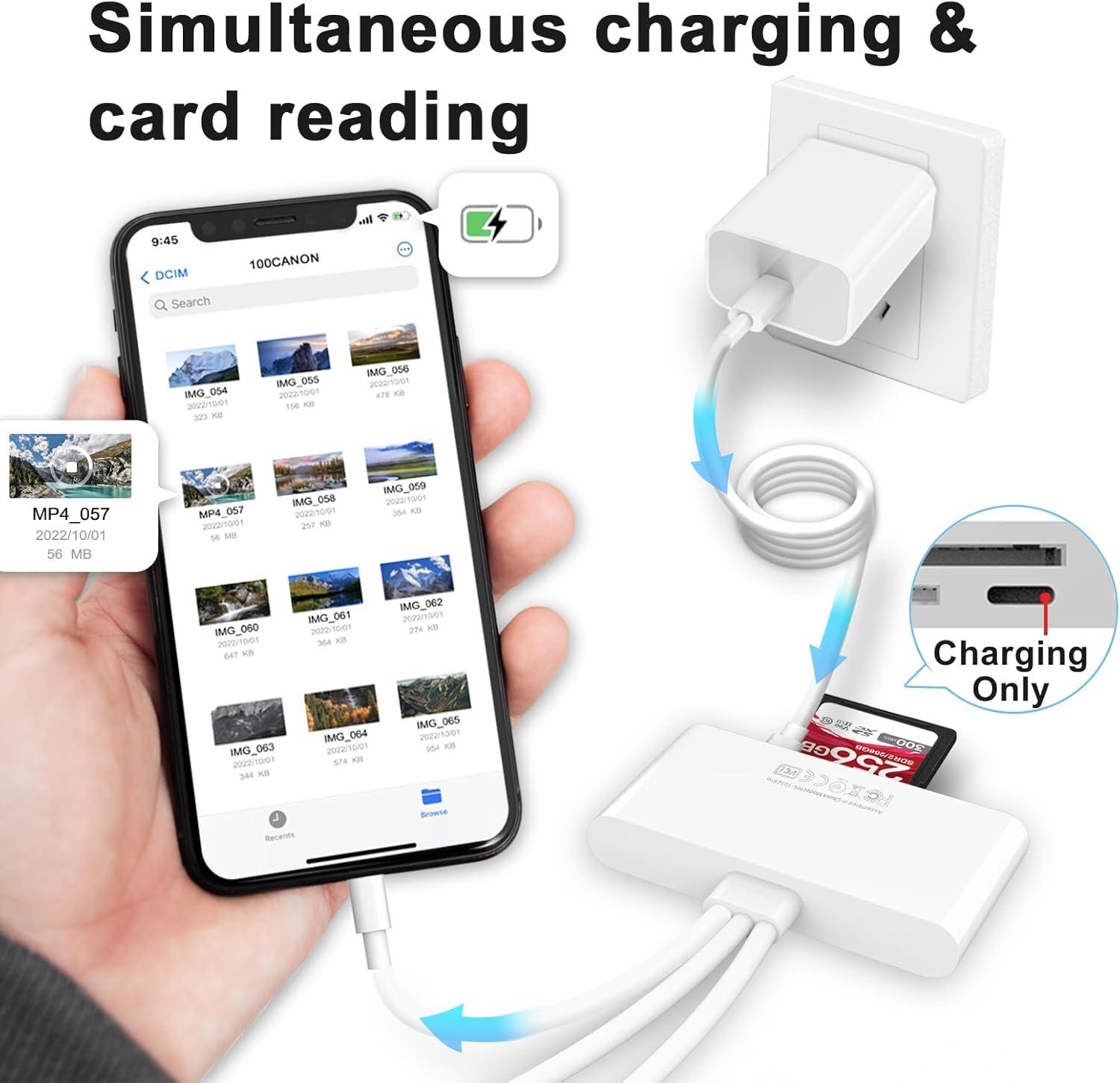 SD card reader fast two-way transfer