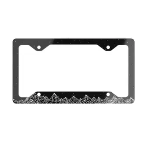 ACOTAR Velaris White Metal License Plate Frame, Bookish Car Accessories