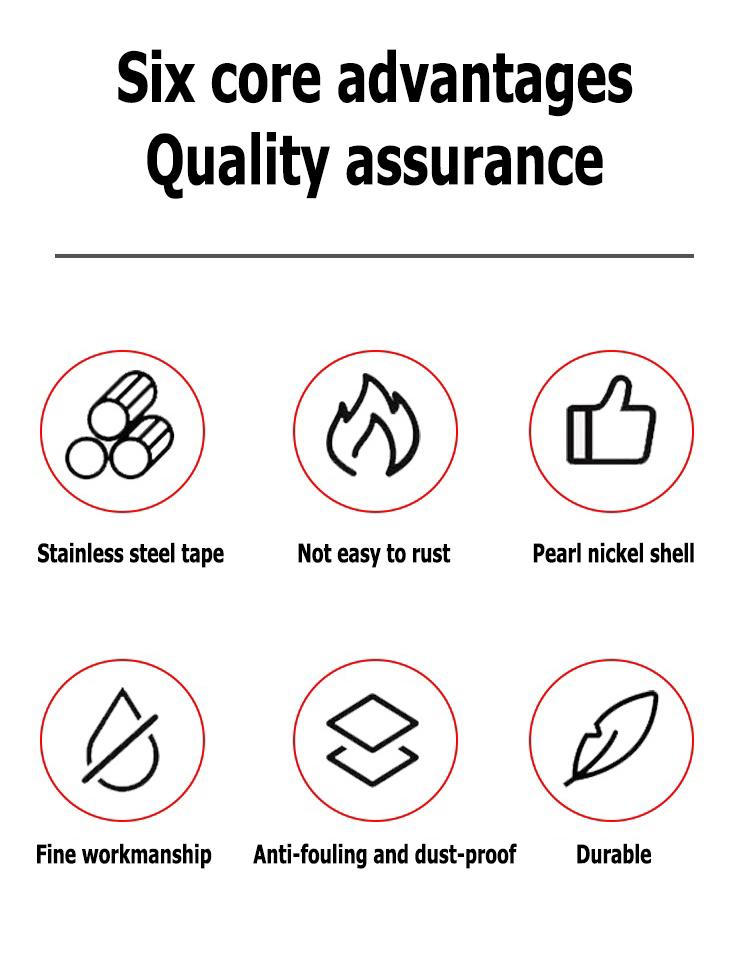 16/25FT Retractable Tape Measure Stainless Steel Measuring Tape With One sided Scale Waterproof Portable AutoLock Ruler With Magnetic engineer tape 16/25FT Retractable Tape Measure Stainless Steel Measuring Tape With One sided Scale Waterproof Portable AutoLock Ruler With Magnetic engineer tape