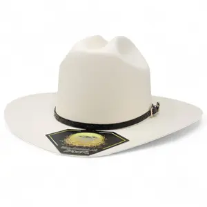 Sombrero 100X San Judas Estilo Sinaloa con Plumas