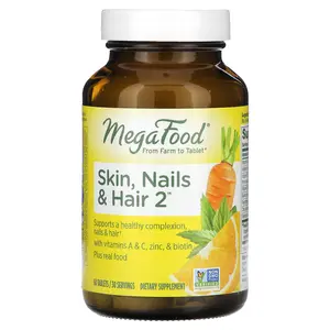 MegaFood Skin, Nails & Hair 2, 60 Tablets MegaFood Skin, Nails & Hair 2, 60 Tablets