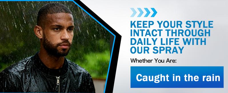 Hair Fiber Water Resistant Spray for Men - Hair Fiber Holding Sprays for Black Hairs Extra Hold - Barber Enhancement Spray for Mens Hair&Beard - Waterproof Hairline Enhancer & Volumizing Sprays