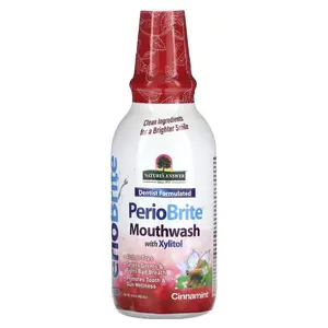 Nature's Answer PerioBrite, Mouthwash with Xylitol, Cinnamint, 16 fl oz (480 ml)