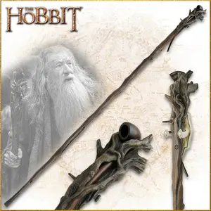 The Hobbit Grey Staff of Gandalf- by United Cutlery