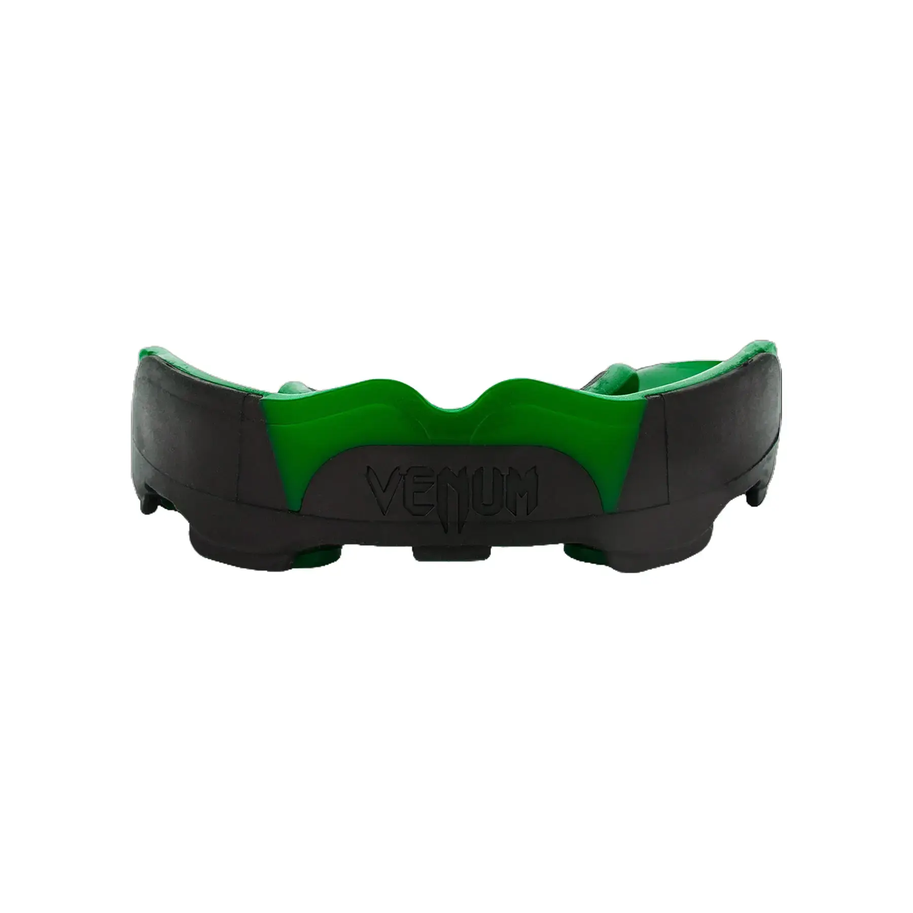 Venum Predator Mouthguard for American Football Training, Advanced Nextfit Gel Frame, Low Profile Dual-Core Design, Custom Fit, Better Breathability, Shock Absorption, High Density Rubber, Flexibility, Perfectly Healthy Mouth, Black/Green