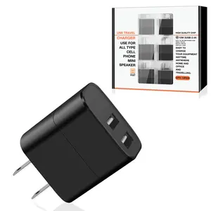 Dual Port USB Wall Charger/ Power Adapter/ Charging Block In (12pcs) - Crystal Clear & Reliable | CELL DEMAND Official