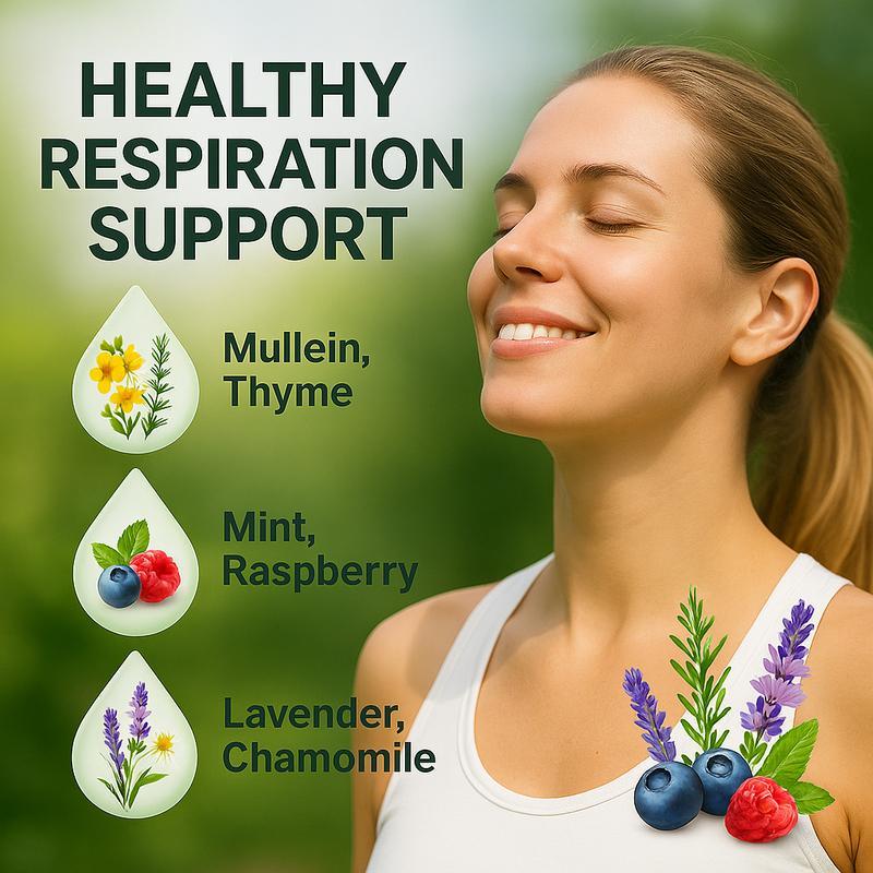 [Five-In-One] Natural Herbal Diffusers – Pure Herbal for Lung Support, Sleep Support, Energy Boost& Relaxation-Mullein & Thyme/Peppermint Extract/Lavender/Dandelion, Suitable for Most People Who Have Discomfort in Their Noses Healthy Therapy Fitness