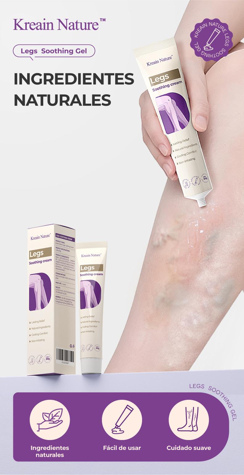 【Buy 1 Get 1 Free】Kreain Nature 4 Varicose Vein Treatment Cream Nature Ingredients Relieve Leg Pressure Centella Asiatica Root Extract dealsforyoudays