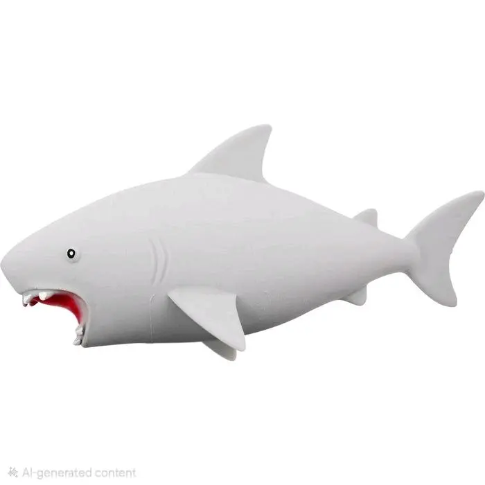 Shark Squishy Stress-Relief Toy, Soft Fidget Toy for Kids