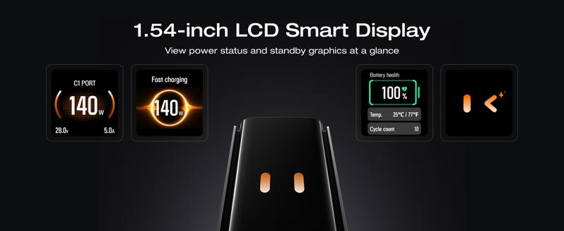 【Free 5kmah Qi2 power bank】ECOFLOW Rapid Pro Power Bank (27650mAh, 300W Max Output, 140W Built-in Cable), 4-Port Portable Charger, TSA-Approved, Up to 320W Recharge, Compatible with MacBook, iPhone 17/16/15, Galaxy, Laptop 【Free 5kmah Qi2 power bank】ECOFLOW Rapid Pro Power Bank (27650mAh, 300W Max Output, 140W Built-in Cable), 4-Port Portable Charger, TSA-Approved, Up to 320W Recharge, Compatible with MacBook, iPhone 17/16/15, Galaxy, Laptop