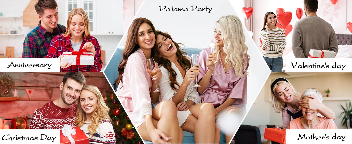 Taco Bell Satin Silk Pajamas Set - Soft and Seductive Nightwear, Loungewear, Homewear, Ideal Gift For Mom, Gift For Her