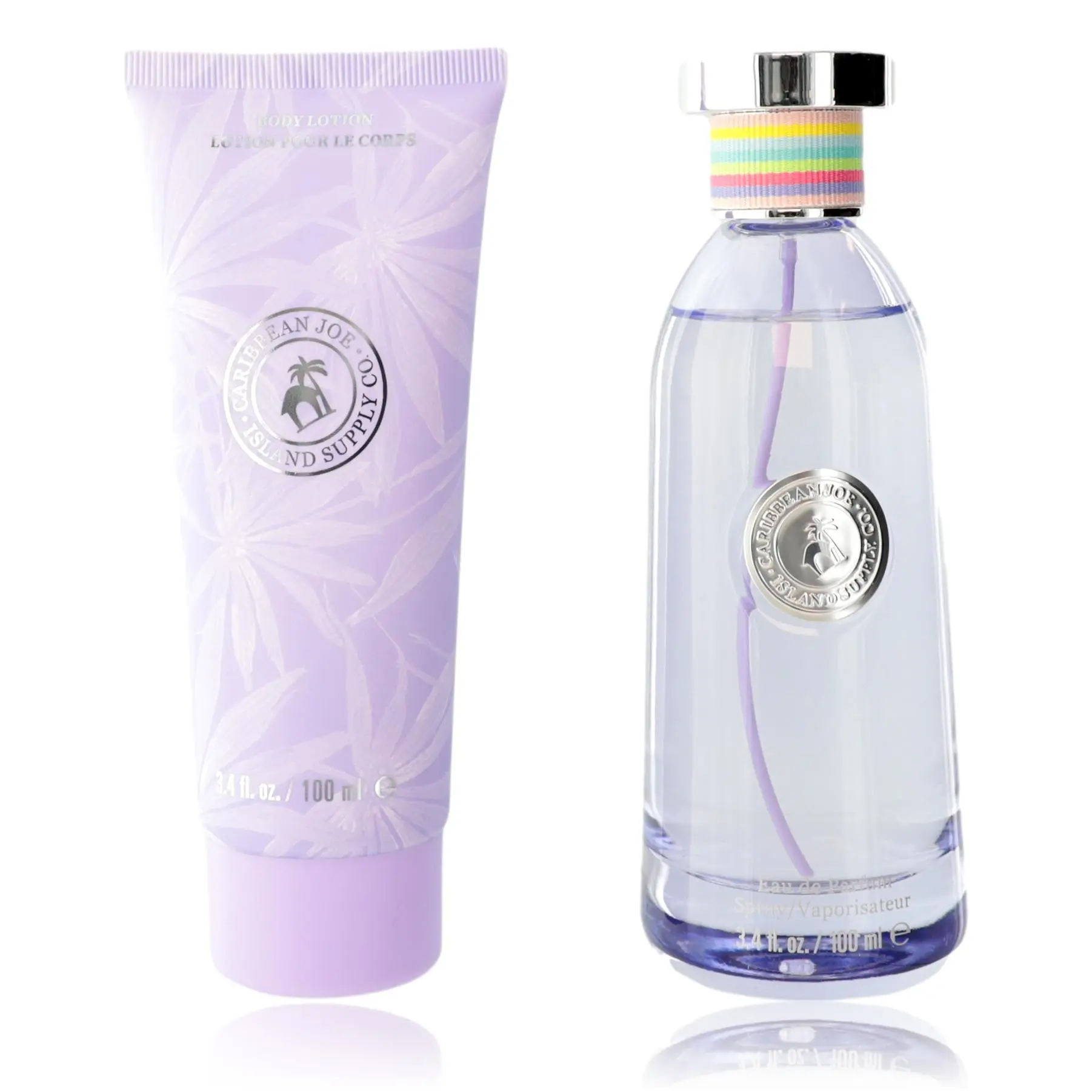 Women's 2-Piece Island Splash Fragrance Gift Set - 3.4 fl oz Eau de Parfum (Spray Apply) & Body Lotion, Citrus Mandarin Mix with Acai, Mandarin Oil, Cyclamen, Sweet Pea, Rosewood, Lotus Blooms, Aquatic Musk, Distressed Wood, Raspberries