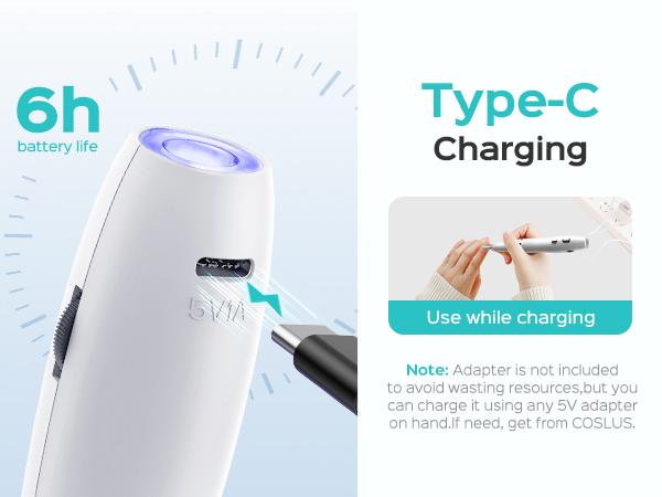 COSLUS C41 2-in-1 Cordless Nail Drill & Electric File: Portable Set with Nail Light & UV Lamp, Professional Manicure/Pedicure Tool for Acrylic, Gel, Dip Powder, Crystal Glue, White Tips - Includes Drill Bits & Sanding Belts, Lightweight Compact COSLUS C41 2-in-1 Cordless Nail Drill & Electric File: Portable Set with Nail Light & UV Lamp, Professional Manicure/Pedicure Tool for Acrylic, Gel, Dip Powder, Crystal Glue, White Tips - Includes Drill Bits & Sanding Belts, Lightweight Compact