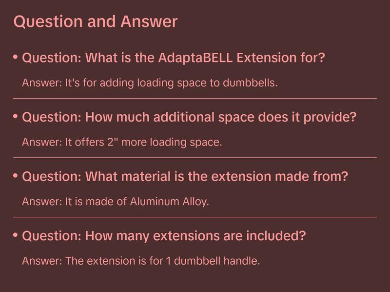AdaptaBELL Extension