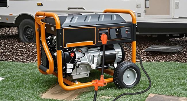 Nilight 18 inch 50 Amp to 30 Amp RV Plug Adapter Heavy Duty Dogbone Electrical Adapter with Handle 50A Male to 30A Female Cord Adapter 125V/3750W