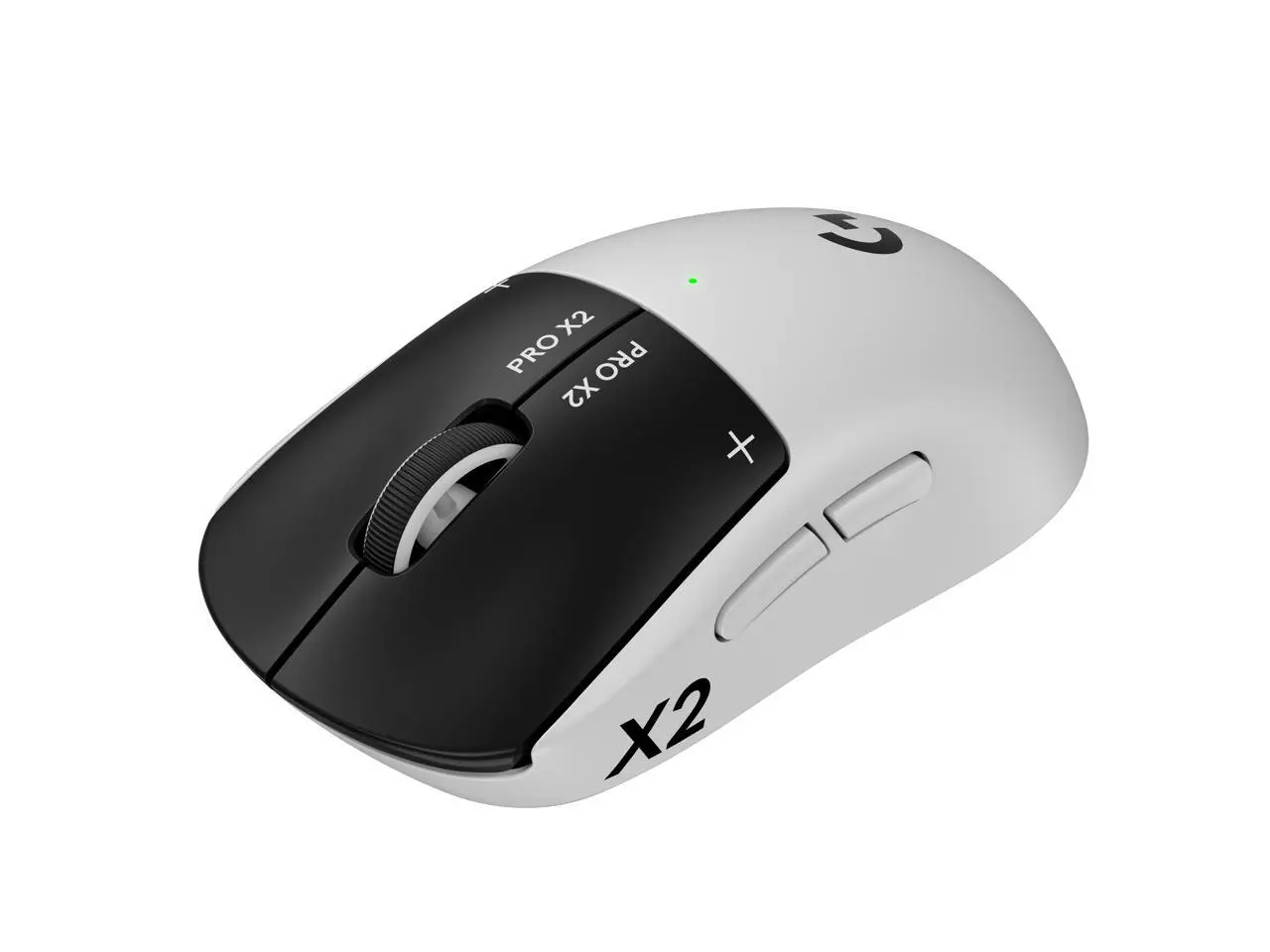 Logitech PRO X2 SUPERSTRIKE LIGHTSPEED Lightweight Wireless Gaming Mouse with Customizable Click Haptics for PC/Mac/Laptop