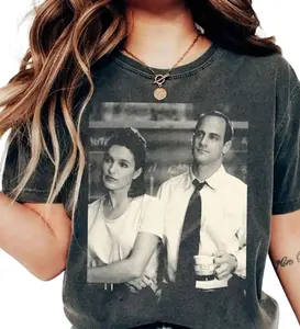 Elliot Stabler And Olivia Benson T-Shirt, Elliot And Olivia Shirt, Elliot Stabler Shirt, Law And Order SVU Tshirt, Funny Unisex Tshirt 4