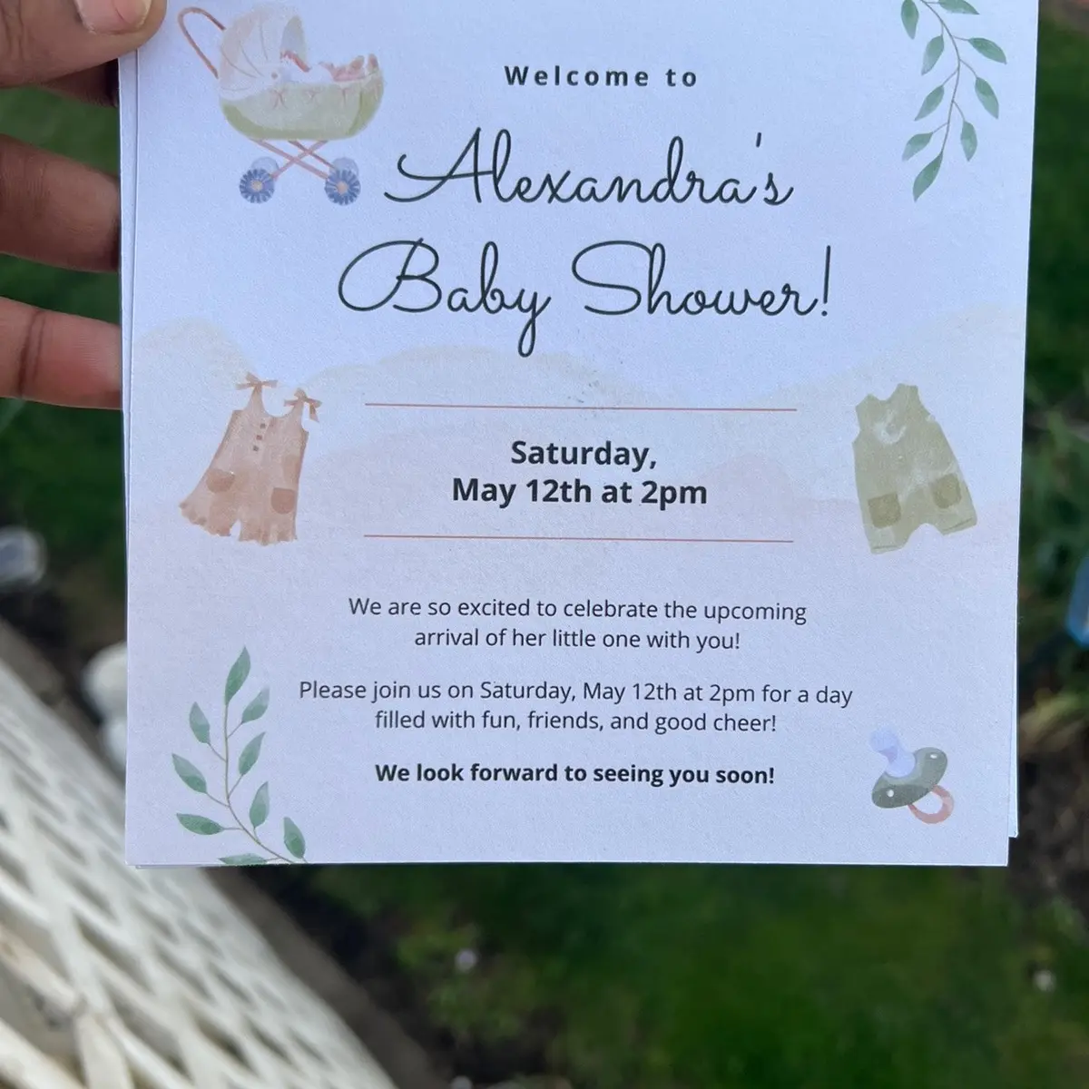 Baby Shower Invitation