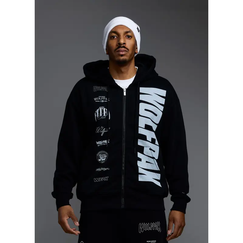 トップス we are righteous full zip Parker we are righteous zip up - TikTok Shop