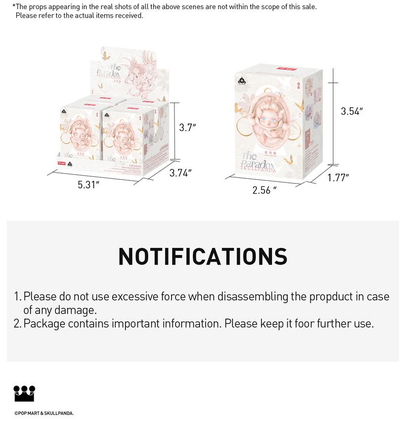 SKULLPANDA The Paradox Series Fridge Magnet