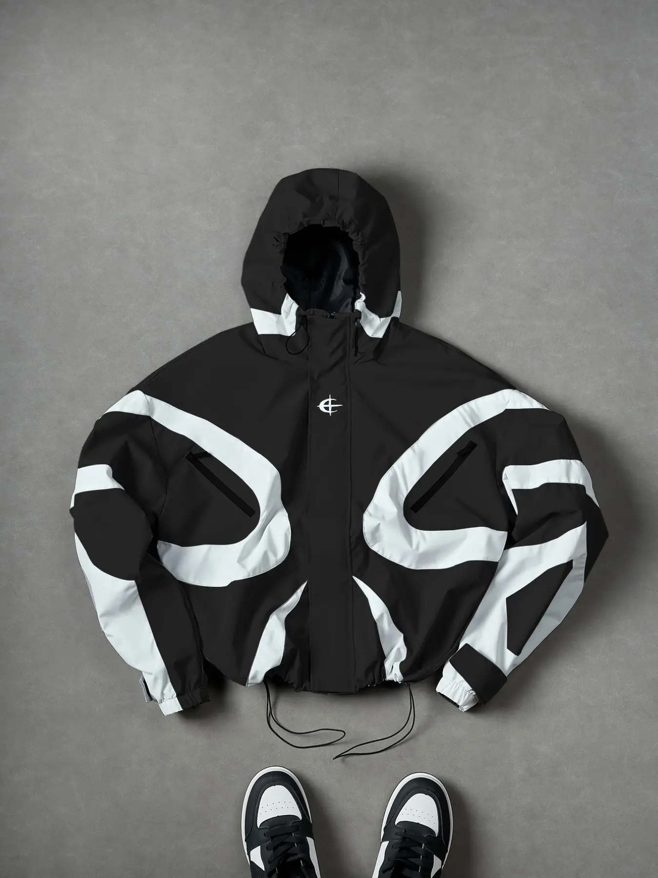 Men's Casual Raincoat Jacket, Long Sleeve Outdoor Waterproof Lightweight Design, Perfect for Daily Wear and Travel Essentials, Comfortable and Durable