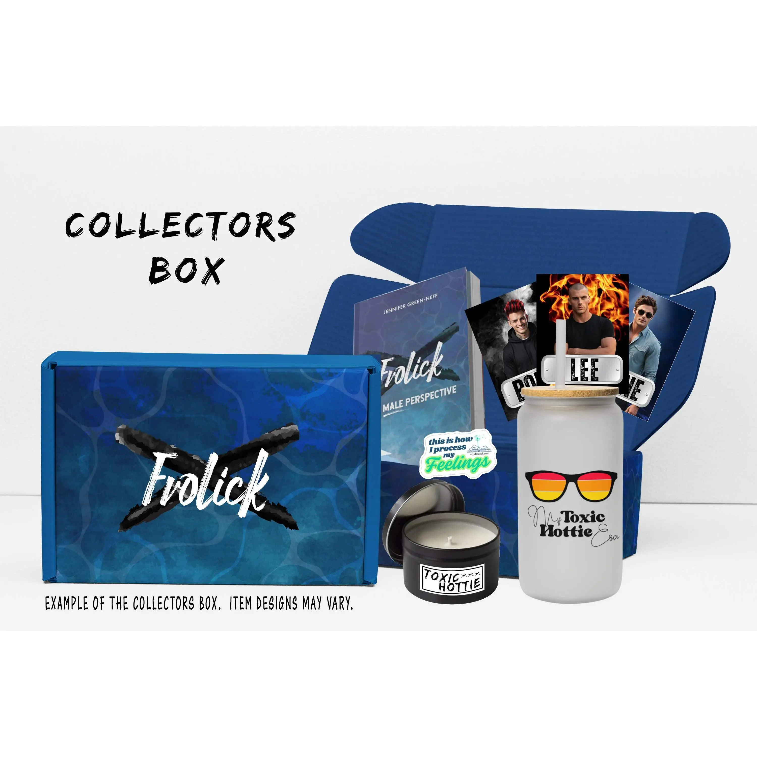 Romance Reader Collector Box – Frolick: The Male Perspective Book Gift Set