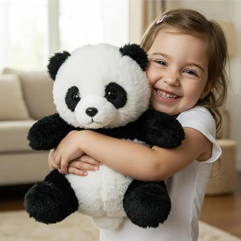 2026 Children's Toy Panda Plush Realistic Panda Plush For Emotional Support, Mimics Natural Movements For Realistic Comfort Ai Plush with Ultra-Soft Fur, The Comfort Hug You Have