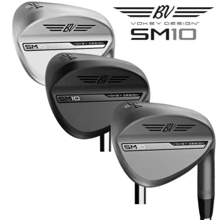 Vokey SM10 Wedge Golf Club - Stainless Steel Blade Putter, Precision Grind, Rotate Technology for Tour Course Fit & Short Game Mastery Control, Golf Clubs