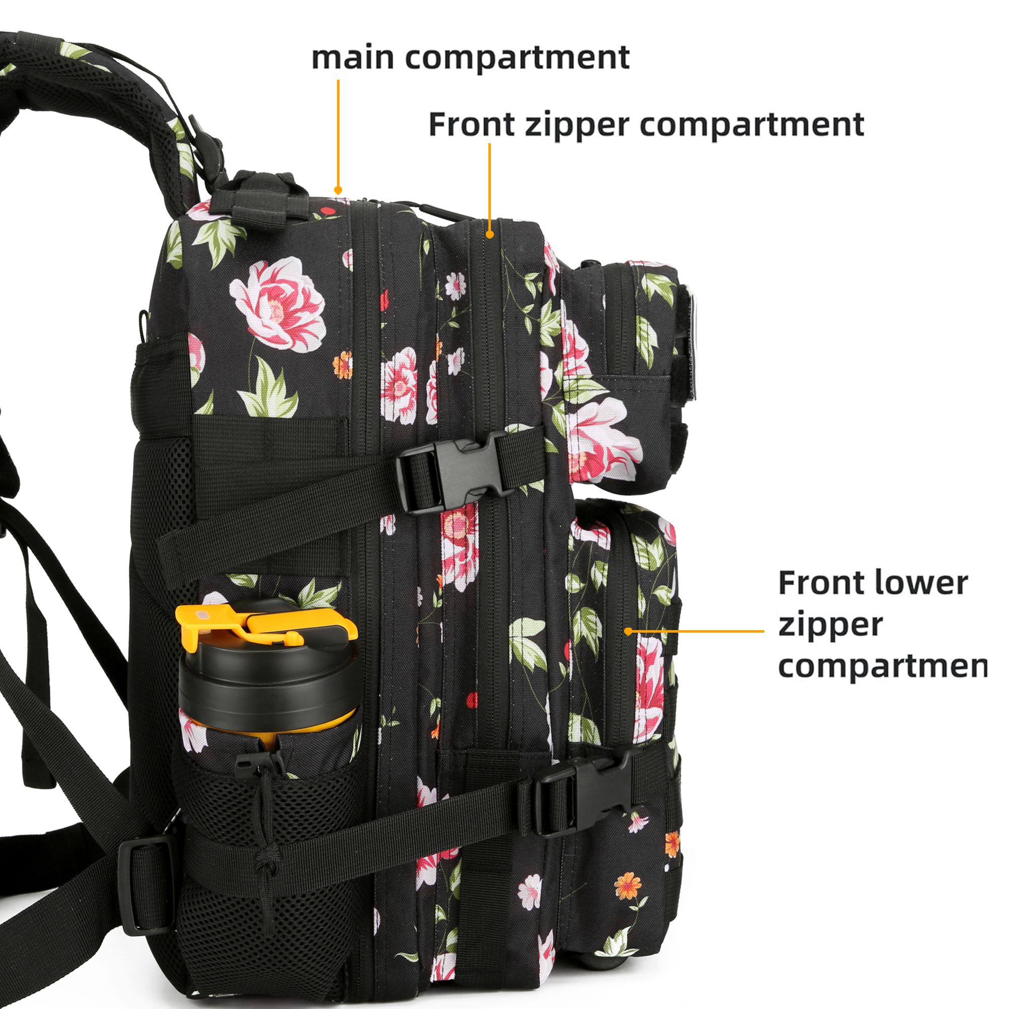 Military Tactical Backpack Large Army 3 Day Assault Pack Molle Bag Backpacks For Hiking&Exercise