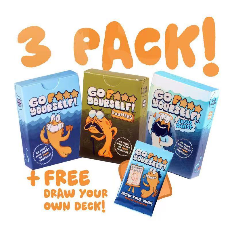 Prank Card Game - A hilarious party game and team game suitable for 3-10 players.