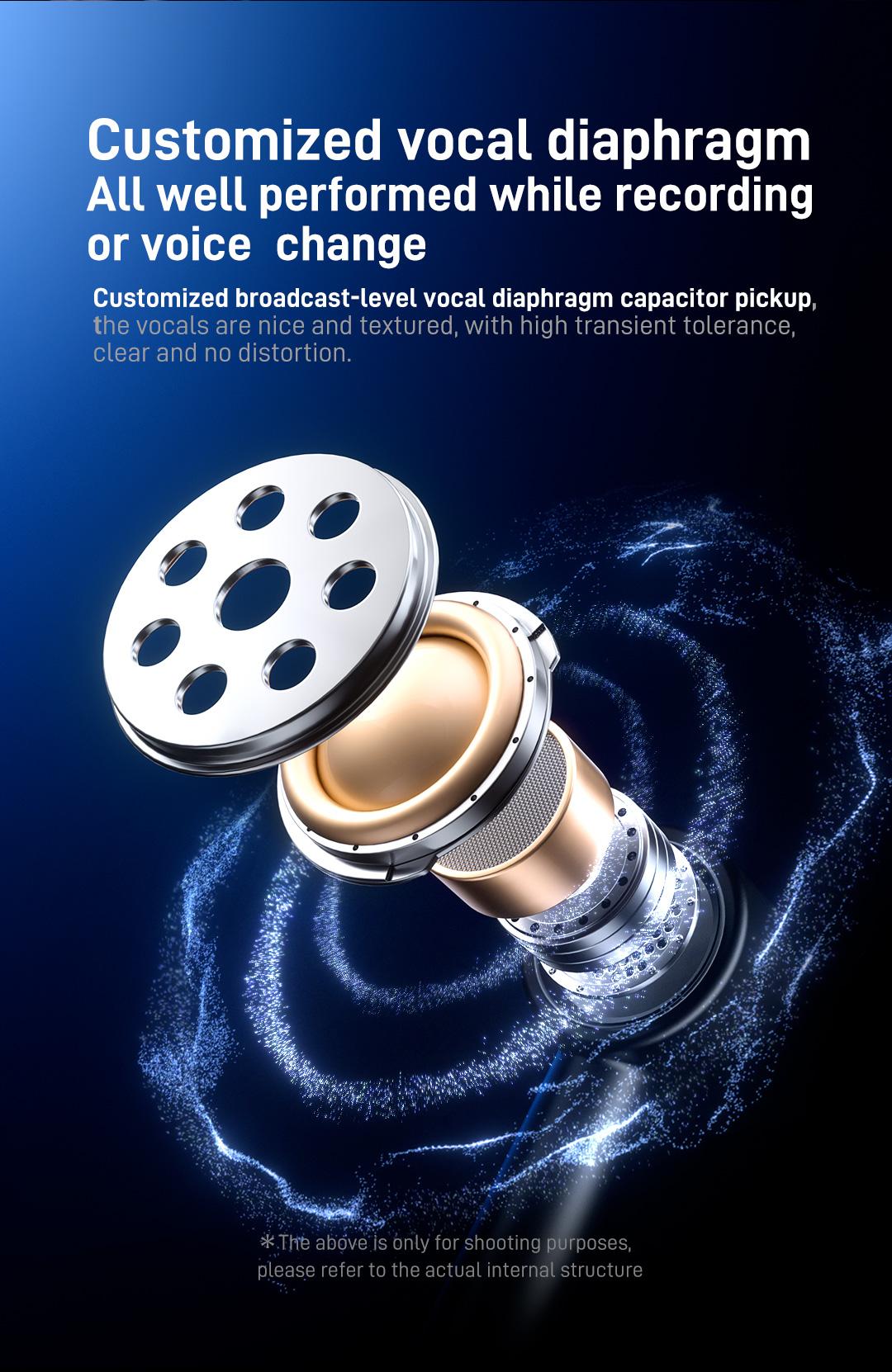 Maono DM40 Voice Changer USB / Wireless Desktop Audio RGB Gaming Microphone with Noise Reduction and EQ Setting,Compatible with Computer, PC, PS4, PS5, Smartphone, Mac, Ideal for Singing,Game Streaming,Recording and Podcasting. Maono DM40 Voice Changer USB / Wireless Desktop Audio RGB Gaming Microphone with Noise Reduction and EQ Setting,Compatible with Computer, PC, PS4, PS5, Smartphone, Mac, Ideal for Singing,Game Streaming,Recording and Podcasting.