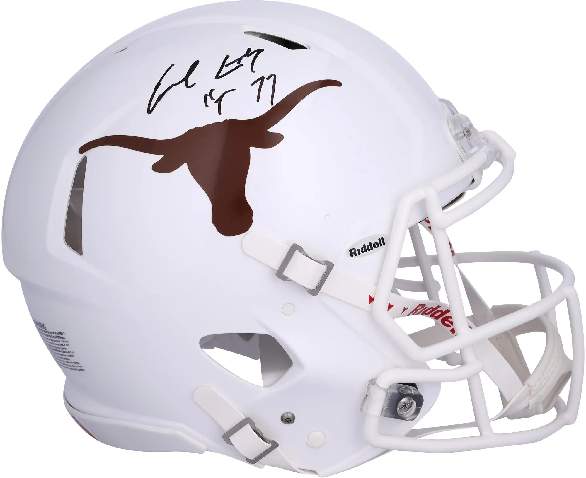 Earl Campbell Texas Longhorns Signed Speed Authentic Helmet w/Heisman 77 Insc