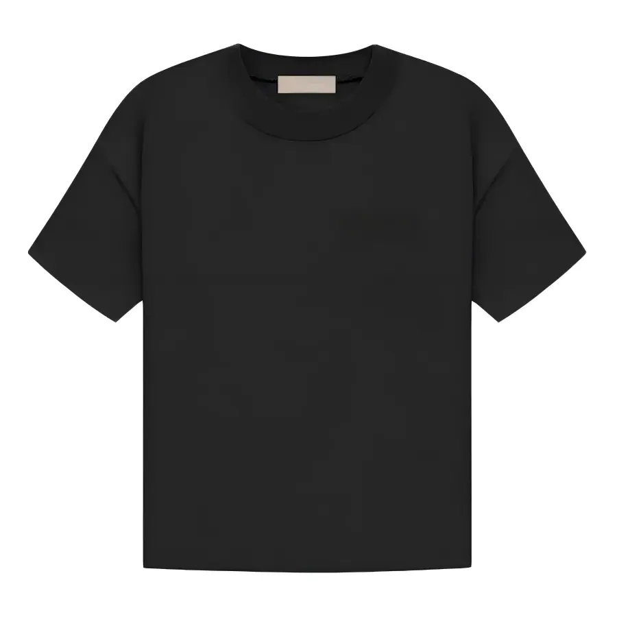 T-shirt'Black'-SleekSimpleDesignforEveryday WearinVersatileBlackColorldealforVarious Outfits