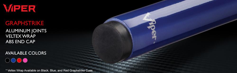 Viper Graphstrike Red Billiard/Pool Cue Stick Viper Graphstrike Red Billiard/Pool Cue Stick